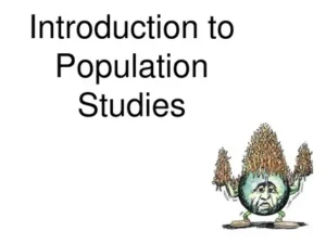 Population Studies and Demography